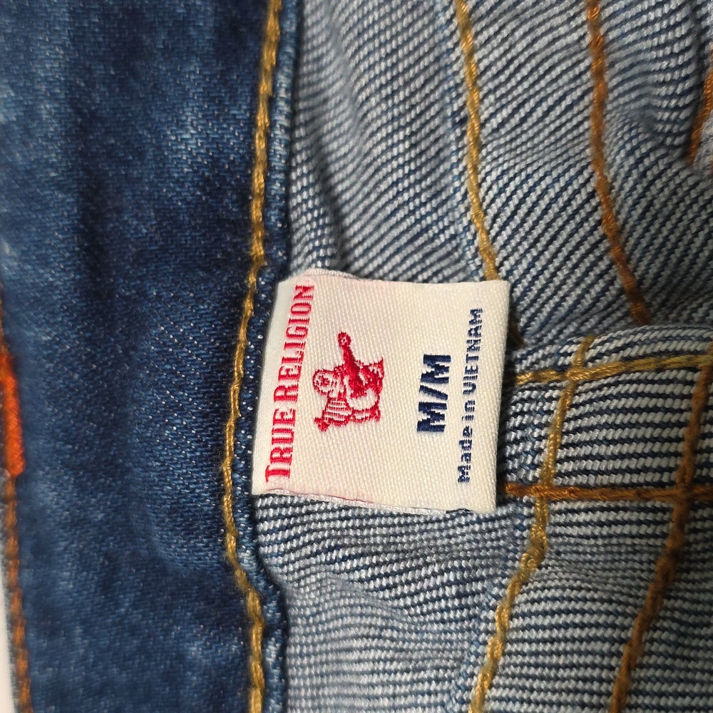 True Religion Dark Blue Denim Overalls - Picture 13 of 13